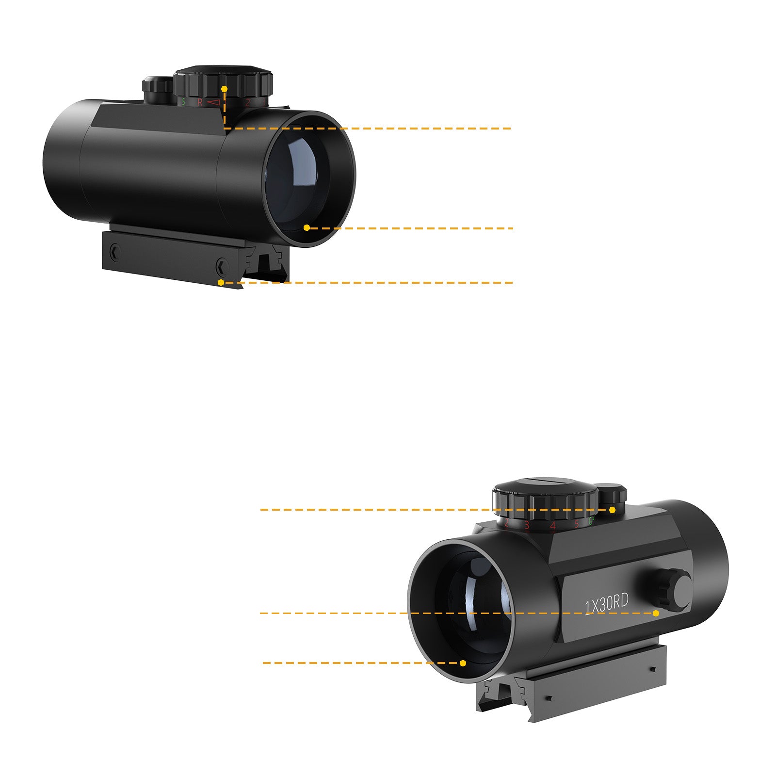 Anatkh 1×30 Red Dot Sight