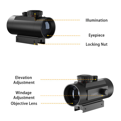 Anatkh 1×40 Red Dot Sight
