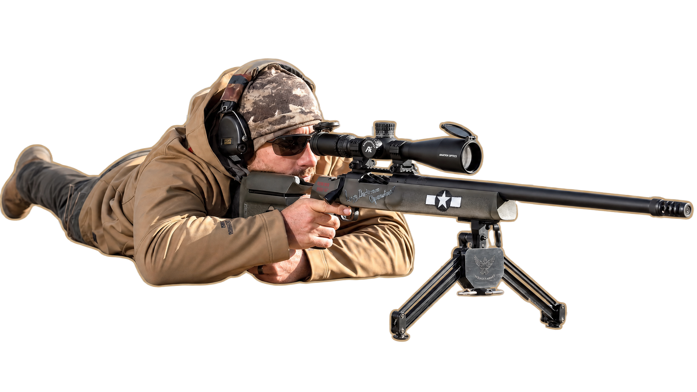 FALCON LR 5-25X56 FFP MRAD Zero Stop HPVO