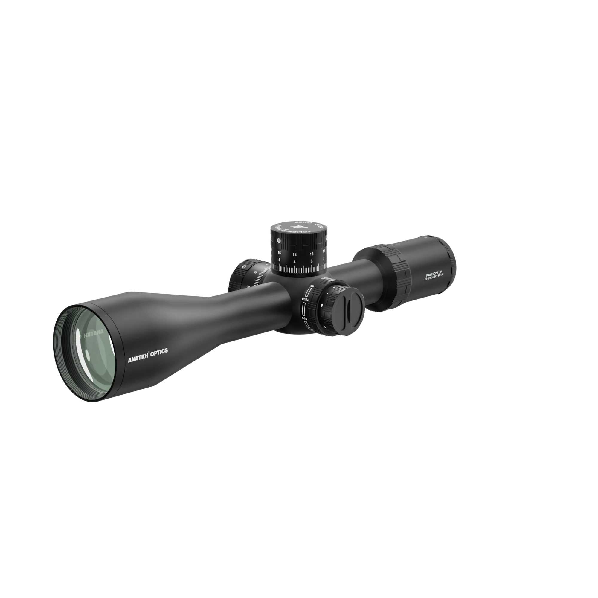 FALCON LR 6-24X56 FFP MRAD Zero Stop HPVO
