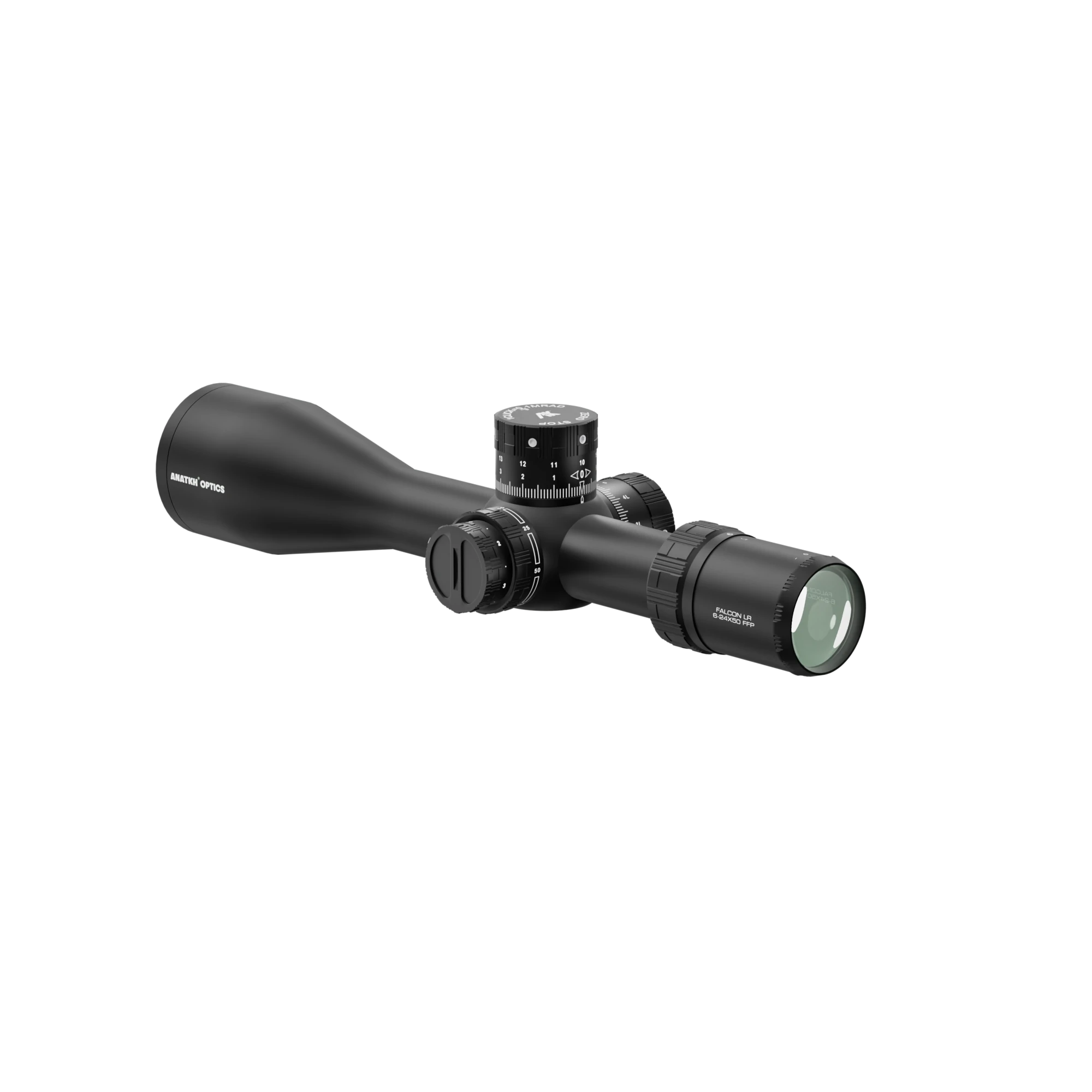 FALCON LR 6-24X56 FFP MRAD Zero Stop HPVO
