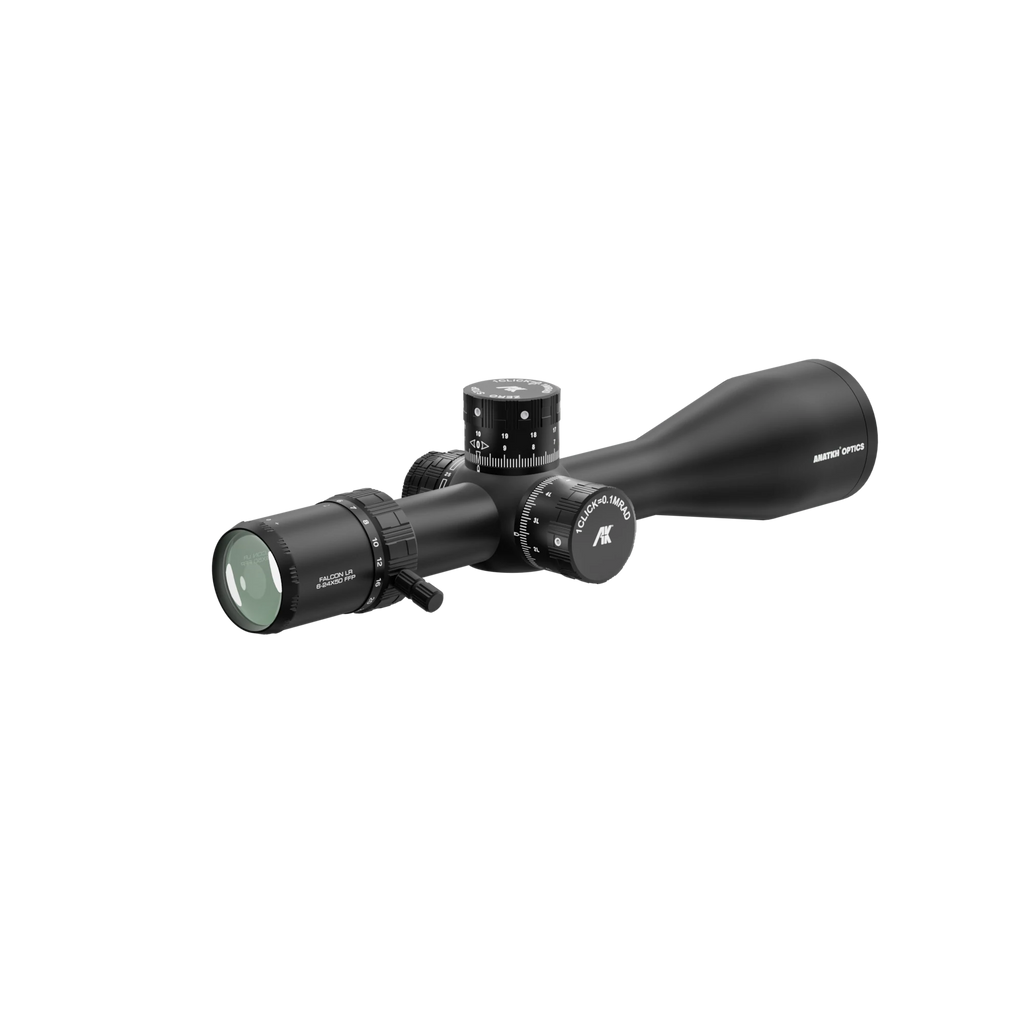 FALCON LR 6-24X56 FFP MRAD Zero Stop HPVO