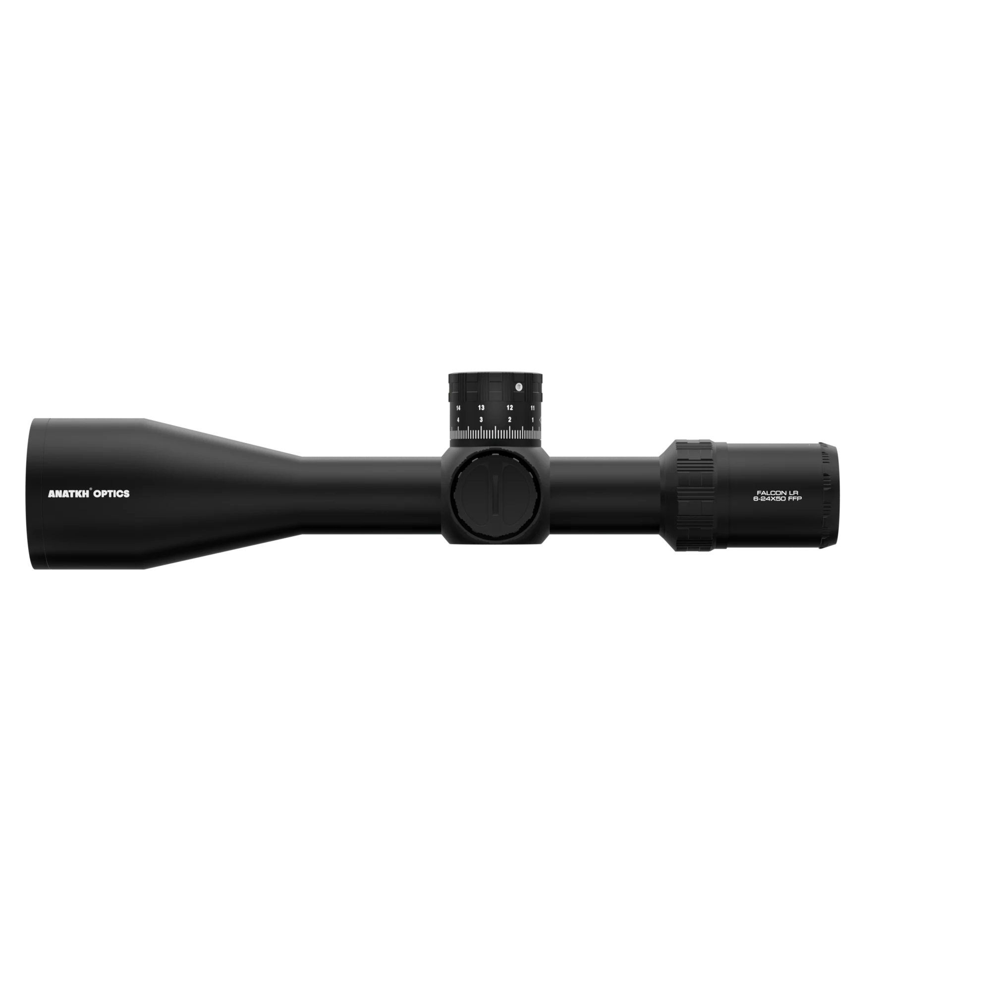 FALCON LR 6-24X56 FFP MRAD Zero Stop HPVO
