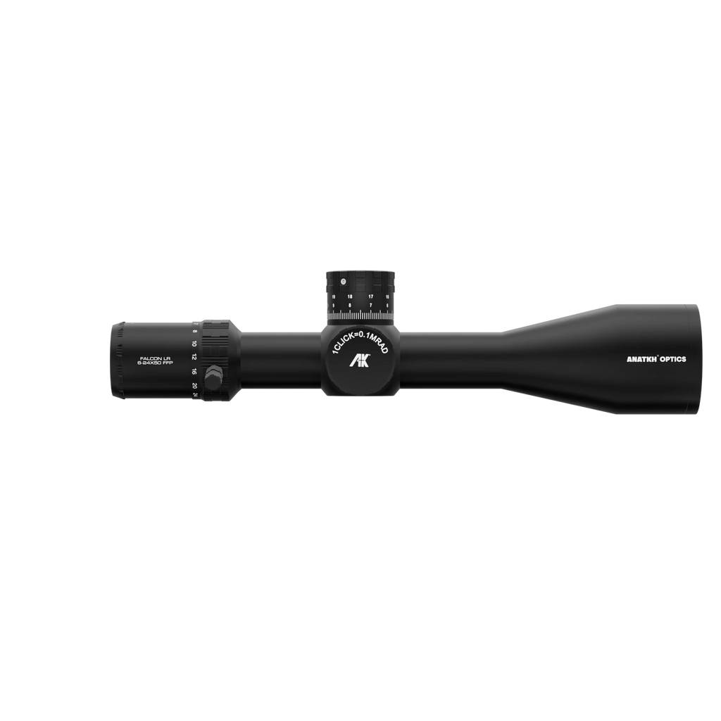 FALCON LR 6-24X56 FFP MRAD Zero Stop HPVO