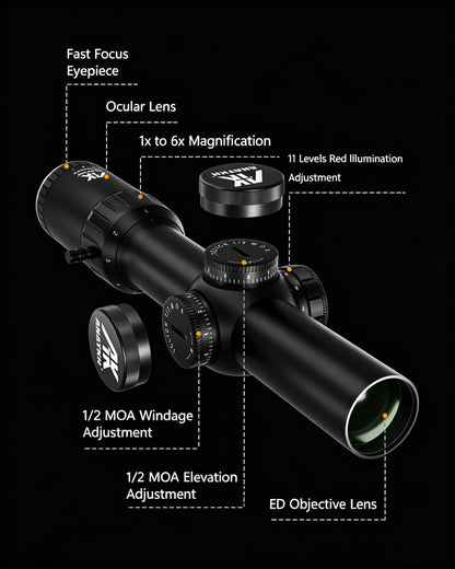 Anatkh 1-6X24 SFP Optics Scope