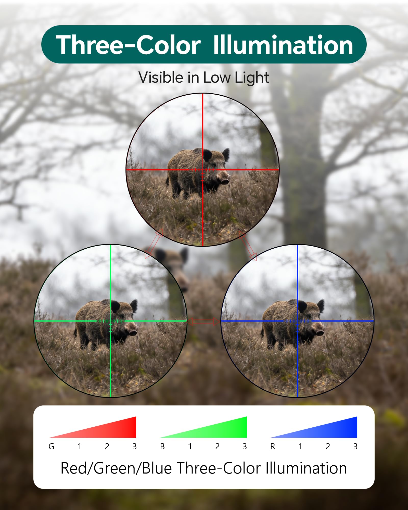 Anatkh 2-7x32 SFP Hunting Rifle Scope