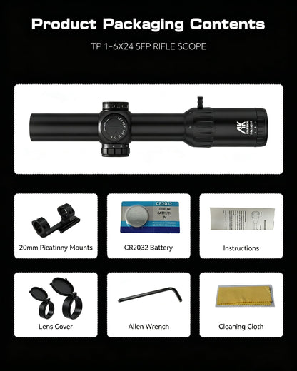 Anatkh 1-6X24 SFP Optics Scope