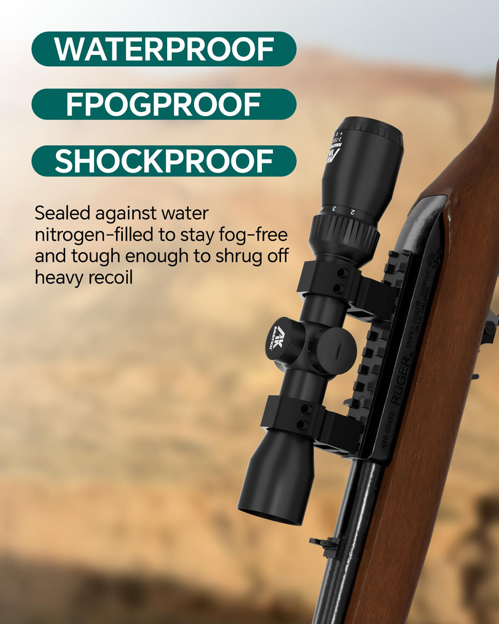 Anatkh 2-7x32 SFP Hunting Rifle Scope