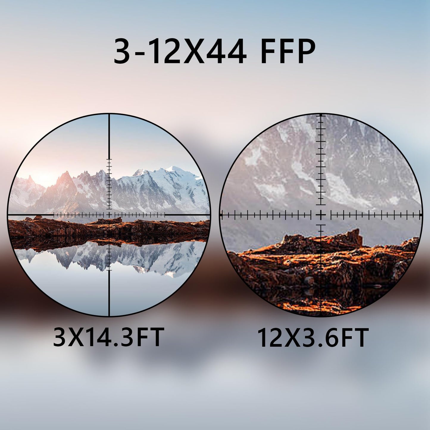 Anatkh 3-12×56 FFP Optics Scope