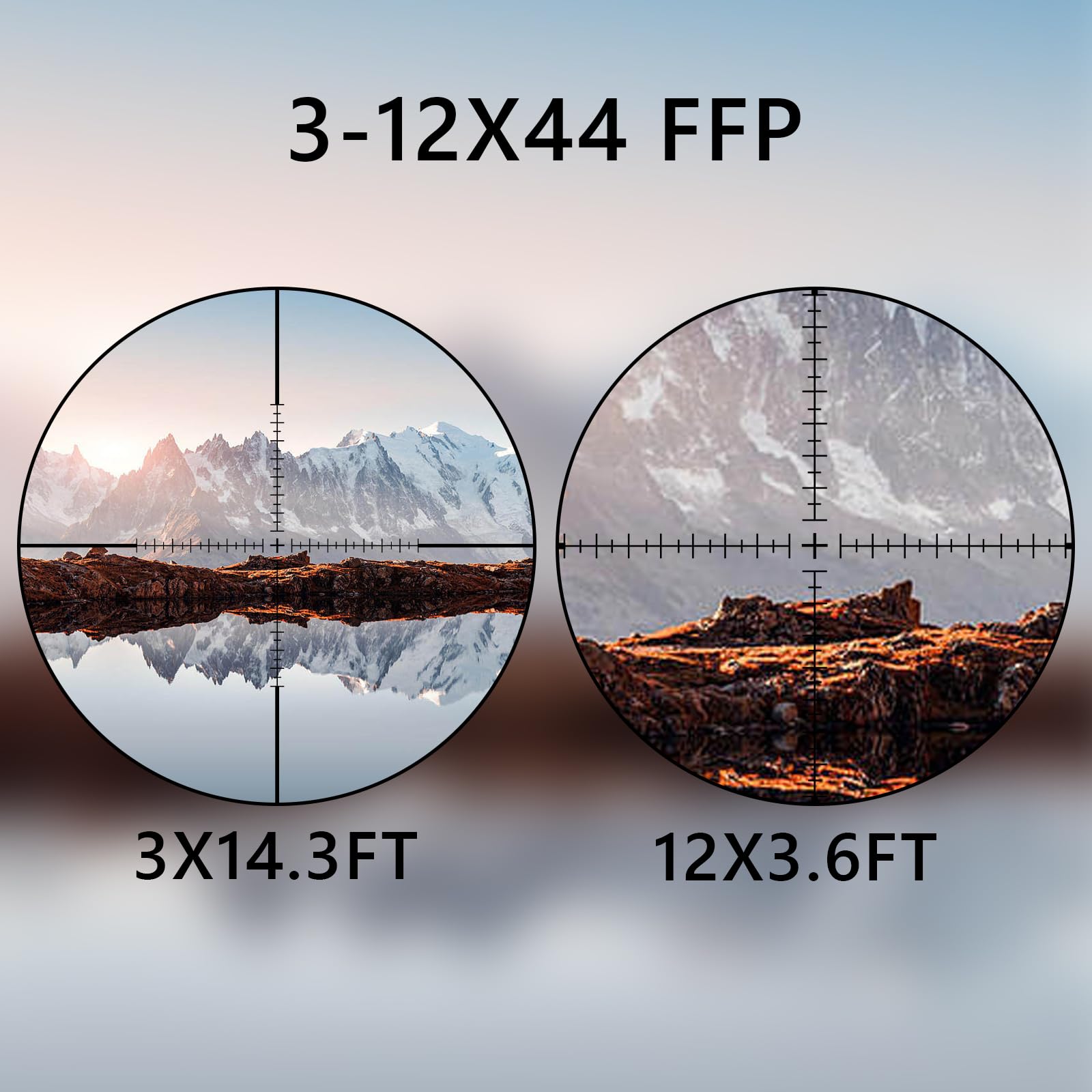 Anatkh 3-12×56 FFP Optics Scope