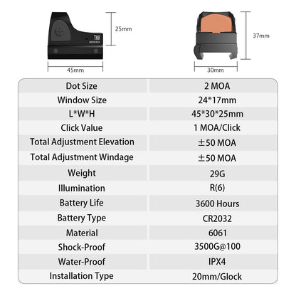 Anatkh  Red Dot Sight